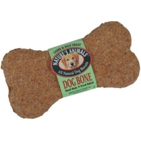 Natures Animals All Natural Dog Bone (Option: Lamb & Rice Flavor)